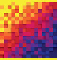 pixel color abstract background vector image