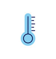 thermometer related icon vector image vector image