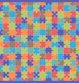 puzzle seamless vector image vector image