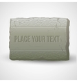 ancient stones with inscriptions vector image vector image