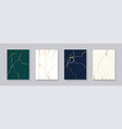 golden kintsugi posters japanese art of repairing vector image
