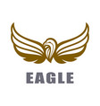 eagle logo vector image