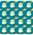 seamless pattern weather vector image vector image