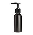 pump dispenser bottle mockup cosmetic highlight vector image vector image