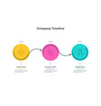 modern infographic options banner vector image vector image