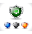 buttons for websites vector image vector image