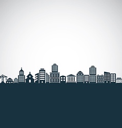 City background Royalty Free Vector Image - VectorStock