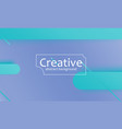 geometric background fluid shapes vector image