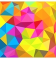 polygonal triangles background vector image