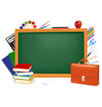 back to school background vector image vector image