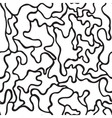 hand-painted seamless pattern with puzzle vector image