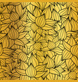 gold and black succulent plant texture vector image