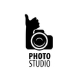 logo for photographer vector image