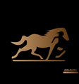 look like a horse logo vector image