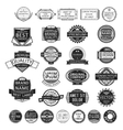 insignia stamp set vector image