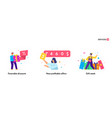 people use gadgets set icons vector image vector image