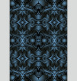 fantastic surreal abstract maze ornament vector image