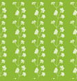 hand drawn floral seamless pattern vector image vector image