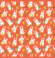 happy easter seamless pattern vector image vector image