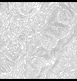 topographic map contour mountain geographic vector image