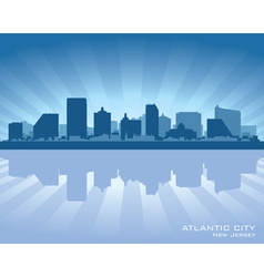 Orlando Florida skyline city silhouette Royalty Free Vector