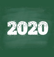 back to school 2020 vector image