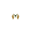 dog animal logo vector image