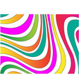 abstract bright neon swirl pattern on white vector image vector image