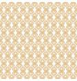 beige openwork pattern vector image vector image