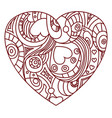st valentines day - heart symbol vector image vector image