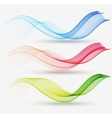 abstract colorful transparent wave vector image