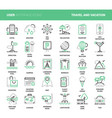 travel and vacation vector image vector image