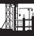 strengthening of facades of buildings vector image