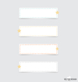 note paper ready for your message vector image