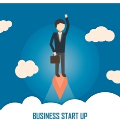 Abstract business concept Royalty Free Vector Image