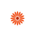 jasmine flower icon design logo template vector image