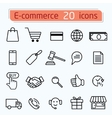e-commerce vector image