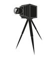 old photo camera vector image