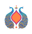 happy diwali hindu festival banner burning diya vector image vector image