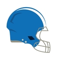 american football helmet protection vector image