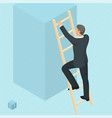 ladder to success vector image vector image