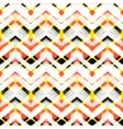 multicolor hand drawn pattern zigzag vector image vector image