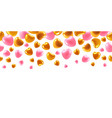 valentines day seamless background vector image vector image