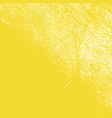yellow grunge background vector image vector image