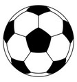 soccer ball vector image