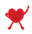 healthy heart vector image