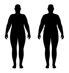 Naked standing woman Royalty Free Vector Image