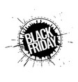 black friday promotion banner vector image vector image