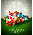 merry christmas vector image