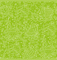 easter doodle background vector image vector image